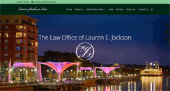 Desktop Screenshot of laurenjacksonlaw.com